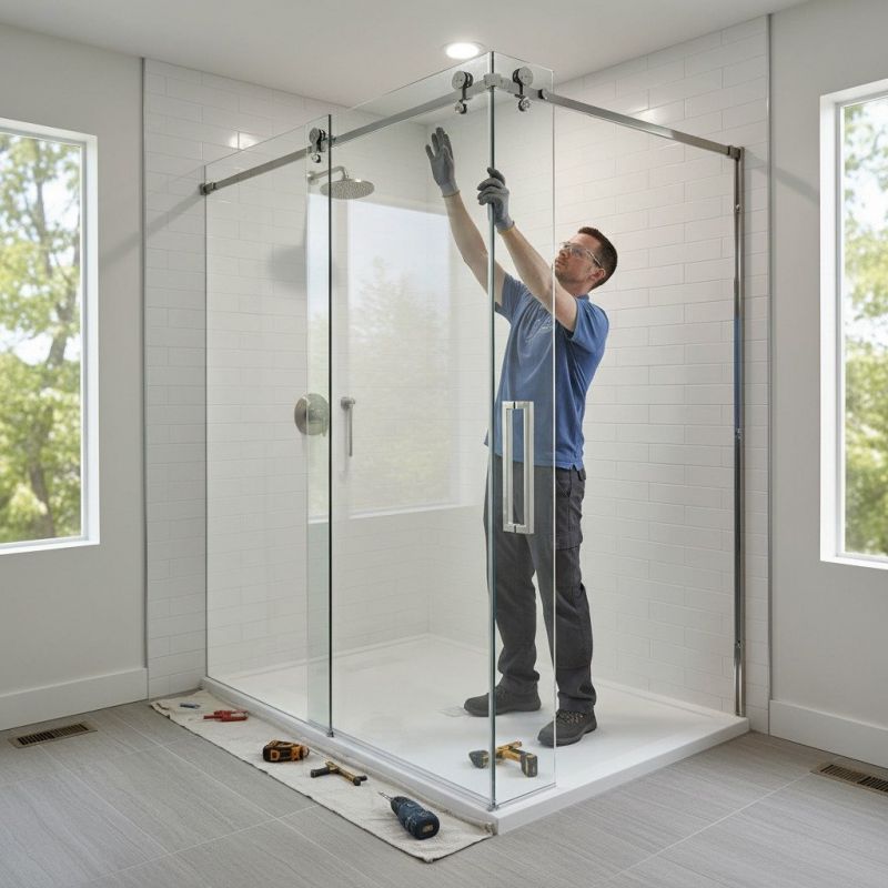 Shower Door Installation in Alpharetta, GA