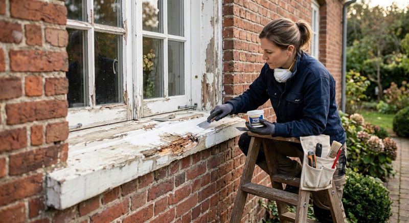 Window Sill Repair in Alpharetta, GA